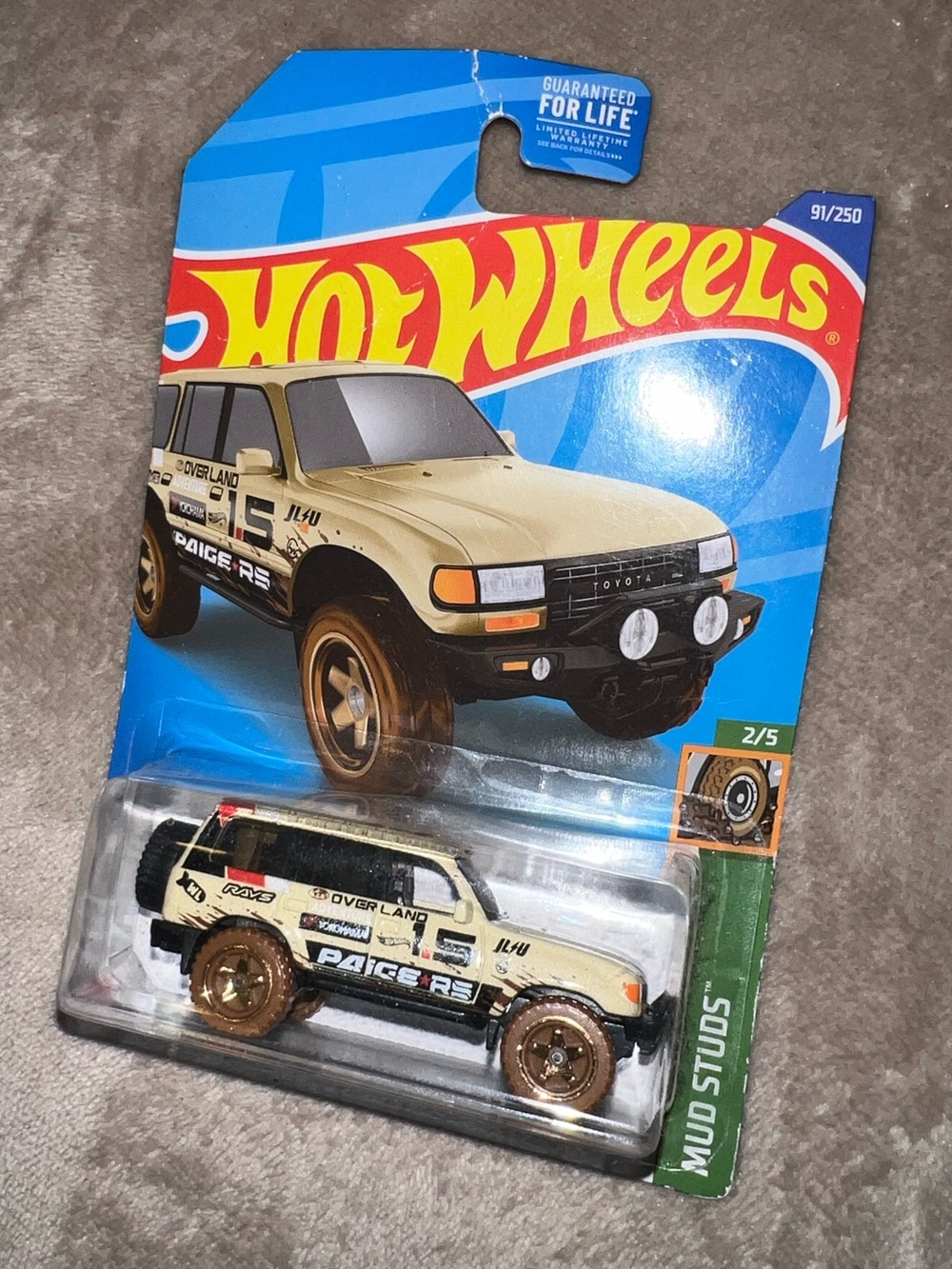 Hot Wheels Mud Studs Toyota Land Cruiser 80